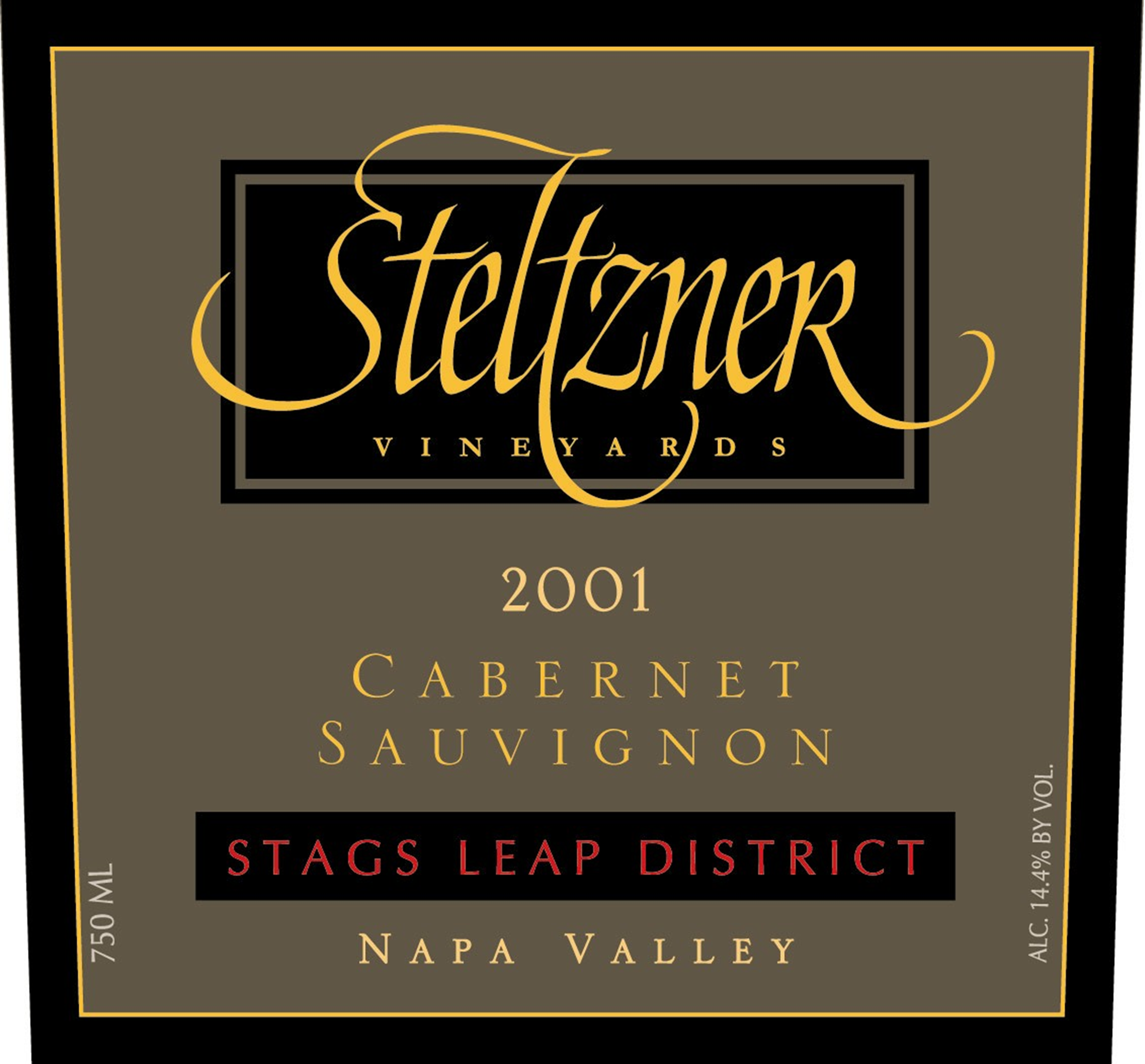 Product Image for 2001 Steltzner Vineyards Cabernet Sauvignon, SLD